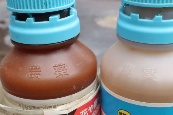 コガネムシ幼虫駆除:薬剤